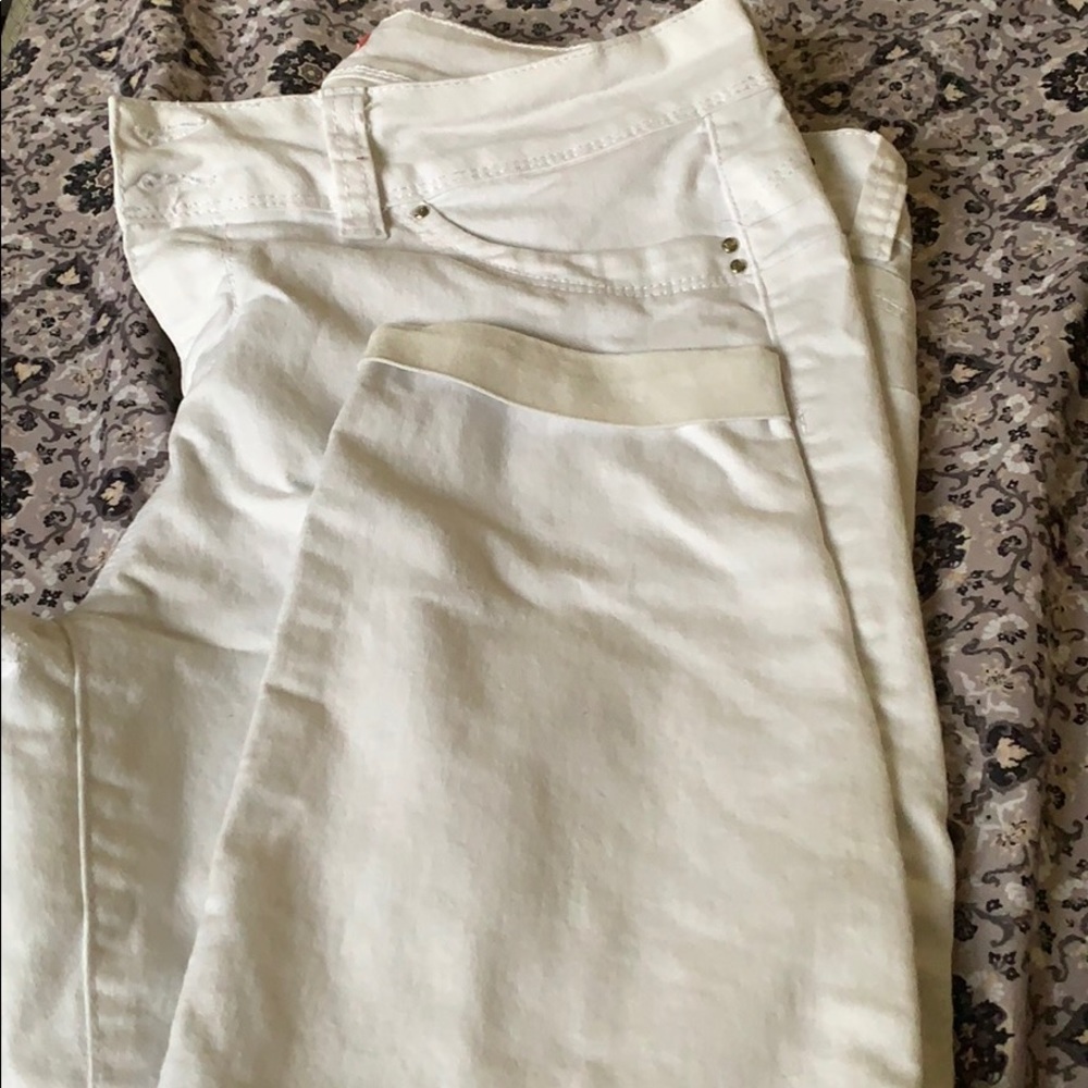 White jeans